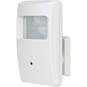 Seco-Larm EV-Y6501-A3WQ 4-in-1 HD Covert PIR Camera, White, 3.7mm Pinhole Lens, 1/2.8" 5MP CMOS, 1440p Resolution, 2D Digital Noise Reduction, Low-profile Design, 18 Covert IR LEDs