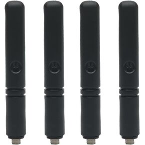PMAD4120 PMAD4120A VHF 136-174MHz Stubby Antenna Compatible with XPR3300 XPR3500 XPR7350 XPR7550 DP4000 XPR3000 XPR3000e XPR7380 XPR7580 DP2000 Walkie Talkie Two Way Radio 4Pack