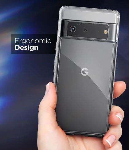 حافظة حزام مغلفة مصممة لحافظة الهاتف الشفافة Google Pixel 6 مع مشبك حافظة (2021) in Saudi Arabia