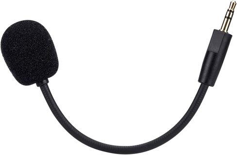ميكروفون ألعاب بديل لسماعات الألعاب HyperX Cloud Orbit S على الكمبيوتر الشخصي PS5 PS4 Xbox Series X|S Xbox One، Mac، Mobile، Nintendo Switch، ميكروفون بوم قابل للفصل 3.5 مم in Kuwait