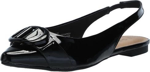 حذاء باليه نسائي مسطح من Esprit، أسود، 9 in Kuwait