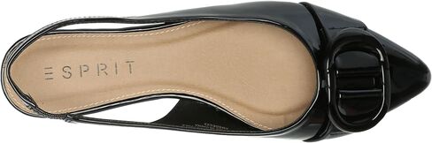 حذاء باليه نسائي مسطح من Esprit، أسود، 9 in Kuwait