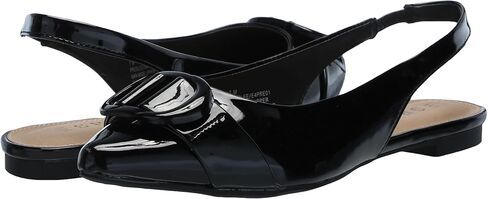 حذاء باليه نسائي مسطح من Esprit، أسود، 9 in Kuwait