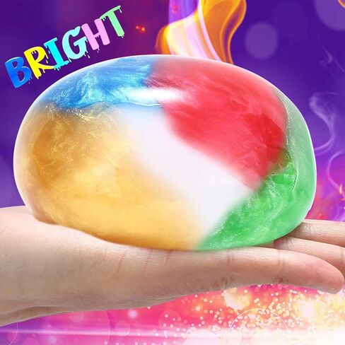 Galaxy Slime Party Favors, Mini Slime 30 Pack, Stretchy, Non-Sticky, Non-Mess Party Favor Slime for Girls and Boys - Classroom Reward, Easter Basket Stuffers Party Supplies in Saudi Arabia