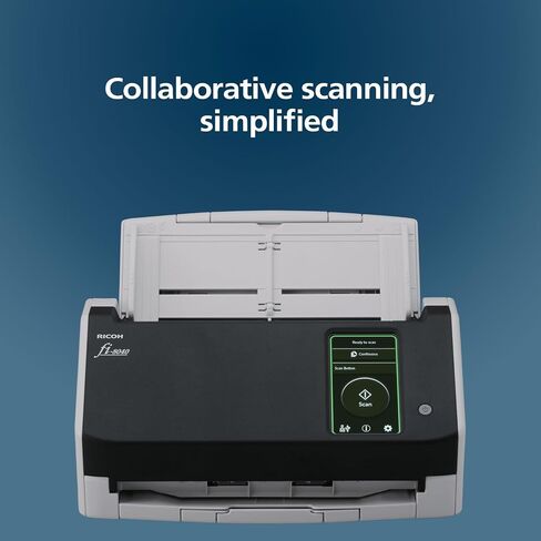 RICOH fi-8040 Fast Front Office & Desktop Document, Receipt, ID Card Scanner with 50 Page Auto Feeder and PC-Less DirectScan Capability in Saudi Arabia