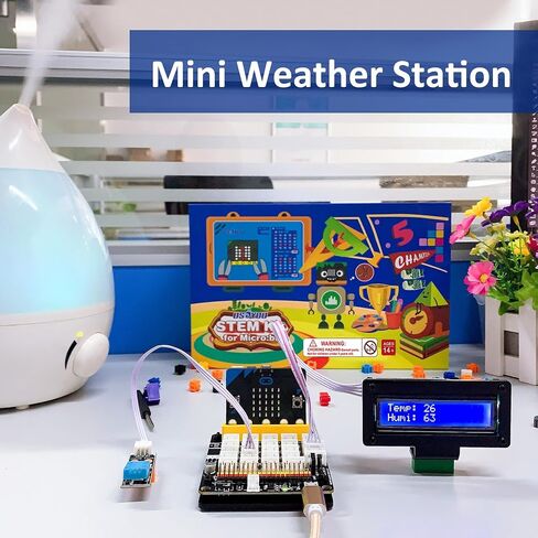 OSOYOO Starter Kit for BBC Micro:bit | Early STEM Education for Beginners and Kids | Ultimate Bundle Includes Plug & Play Development Board, 20 Sensors & More | Create Circuits and Integrate in Saudi Arabia