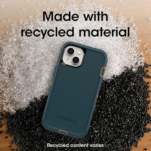 OtterBox Defender Series Screenless Edition Case for iPhone 13 (Only) - Case Only - Non-Retail Packaging - Hunter Green in Saudi Arabia