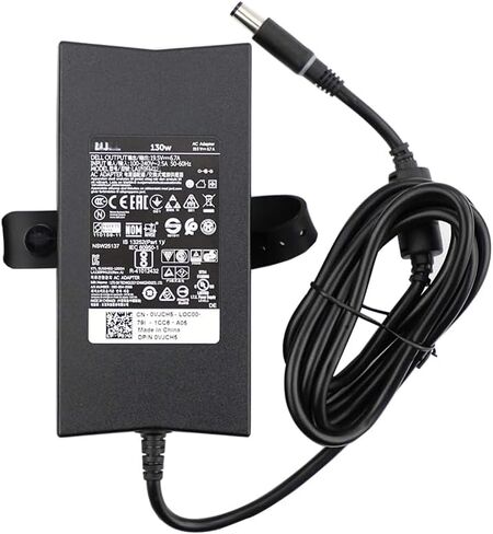 PA-4E 130 واط شاحن الكمبيوتر المحمول يصلح لديل الدقة 3520 3510 3530 M2800 M4400 M4500 M6300 Dell G3 15 3579 3590 17 3779 G5 15 5587 5590 in Kuwait