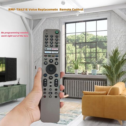 Voice TV Replacement Remote Control RMF-TX621E RMF-TX621U Compatible for SONY Bravia XR-55A90J A90J LED Smart Android TV in Saudi Arabia