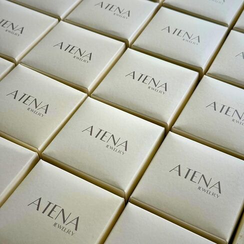 أقراط أذن مطلية بالذهب عيار 18 قيراط من أتينا للنساء | مجموعة صغيرة in Kuwait