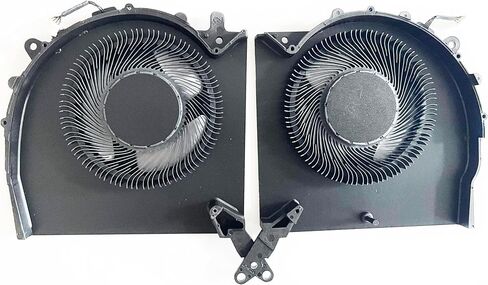 Fleshy Leaf Replacement CPU + GPU Cooling Fan for Lenovo Legion Pro 5 16IRX8 82WK PRO 5 16ARX8 Legion R9000P Y9000P 2023 DC12V Series 5H40S20807 5H40S20808 DFSCL12E06486Y FQK8 DFSCL12E16486Y FQK9 in Saudi Arabia