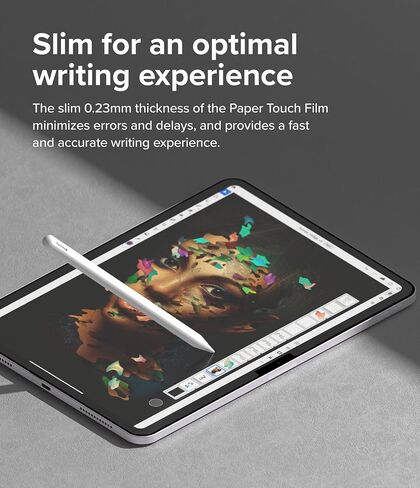 Ringke Paper Touch [Hard] Film Compatible with iPad Air 11 Inch Screen Protector (M2, 2024) Similar to Paper Texture Easy Installation Paperfeel Protector for Writing & Drawing - 2 Pack in Saudi Arabia