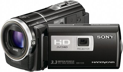 Sony HDR-PJ10 High Definition Handycam Camcorder with Built-in Projector (Black) (Renewed) in Saudi Arabia