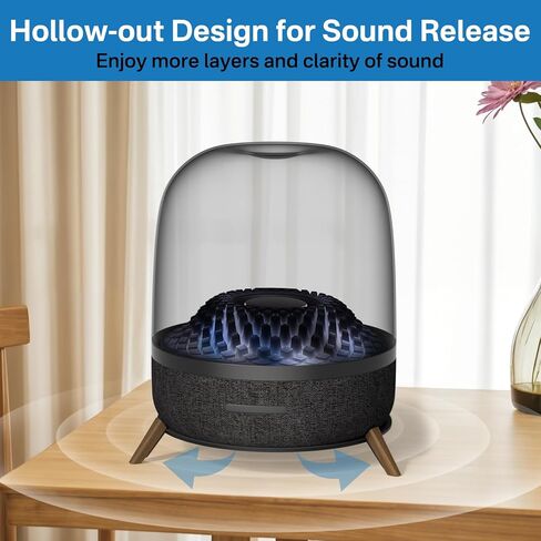 Premium Desktop Speaker Stand for Harman Kardon Aura Studio 3, Aura Studio 4, SoundSticks 4 Bluetooth Speaker Desk Stand - Anti Vibration Desk Table Stand for Harman Kardon for Surround Sound in Saudi Arabia