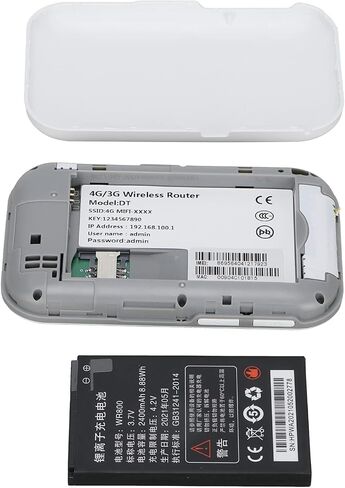 Portable Router Hotspot,M80 Mobile Hotspot 150mbps Portable Mini 4G LTE Router Support B1/3/5/8/38/39/40/41 M80(White) in Saudi Arabia