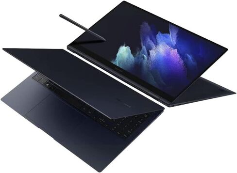 استبدال قلم Book Pro 360 S (Book4 Pro 360) لأجهزة الكمبيوتر المحمول Galaxy Book Pro 360 جميع الإصدارات (Book Pro 360 | Book2 Pro 360 | Book3 Pro 360 | Book3 360 | Book4 Pro 360) قلم اللمس مع نصائح ((أسود)) in Kuwait