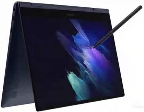 استبدال قلم Book Pro 360 S (Book4 Pro 360) لأجهزة الكمبيوتر المحمول Galaxy Book Pro 360 جميع الإصدارات (Book Pro 360 | Book2 Pro 360 | Book3 Pro 360 | Book3 360 | Book4 Pro 360) قلم اللمس مع نصائح ((أسود)) in Kuwait