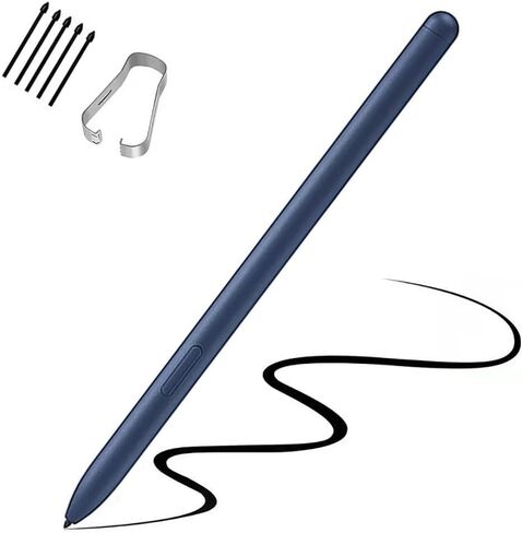 Galaxy Tab S7 S Pen.Stylus Pen(Without Bluetooth) Slim 0.7mm Pen Tip, 4,096 Pressure Levels for Samsung Galaxy Tab S7 I S7+ 5G All Versions Stylus Pen with Tips (Mystic Navy) in Saudi Arabia