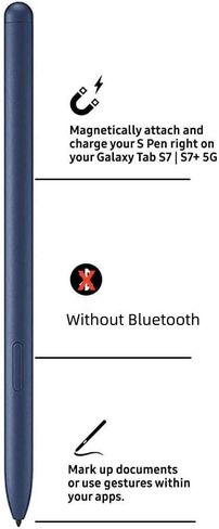 Galaxy Tab S7 S Pen.Stylus Pen(Without Bluetooth) Slim 0.7mm Pen Tip, 4,096 Pressure Levels for Samsung Galaxy Tab S7 I S7+ 5G All Versions Stylus Pen with Tips (Mystic Navy) in Saudi Arabia