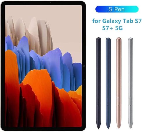 Galaxy Tab S7 S Pen.Stylus Pen(Without Bluetooth) Slim 0.7mm Pen Tip, 4,096 Pressure Levels for Samsung Galaxy Tab S7 I S7+ 5G All Versions Stylus Pen with Tips (Mystic Navy) in Saudi Arabia