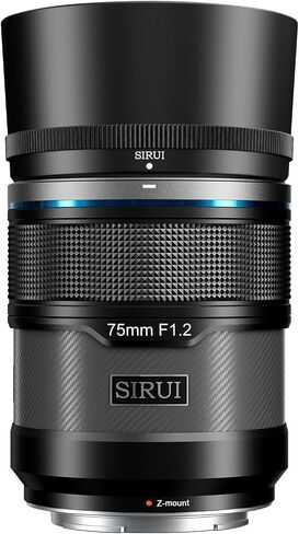 SIRUI Sniper 56mm Autofocus Lens, F1.2 Wide Angle APS-C Camera Lens (Z Mount, Black) in Kuwait