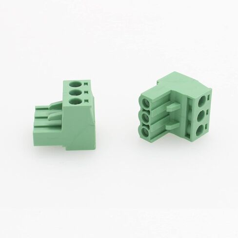 KF2EDG 5.08mm Pitch 3P Pluggable Teminal Blocks Connector Socket 10Pcs in Saudi Arabia