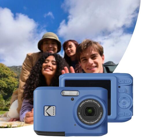 حافظة KODAK PIXPRO FZ45، حافظة سيليكون ناعمة لـ KODAK PIXPRO FZ45 - حافظة واقية خفيفة الوزن مضادة للخدش - أحمر in Kuwait