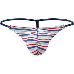 WINTOFW Men G-String Thongs Ice Silk Underwear Bikini Thongs Sumo Wrestling Jockstraps Thongs