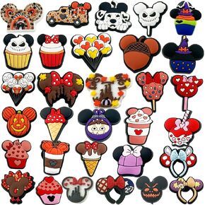 31 PCS Shoe Charms for Shoe Charms, Clog Decoration Cartoon Anime Charms Shoe Accessories, Cartoon Pvc Shoe Charms Decoration for Teens Boys Girls Men Women Party Birthday in Kuwait