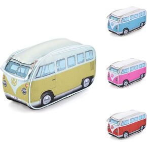 Volkswagen Travel Toiletry Bag for Men and Women - Cosmetic Makeup Organizer Dopp Kit with Internal Pockets and Double Zipper - VW Bus Volkswagen Accessories - Multiple Colors