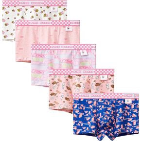 Men's Underwear Boxer Briefs, Soft Cotton Stretch Underwear for Men, Cute Boxer Brief Panties Multi-Packs