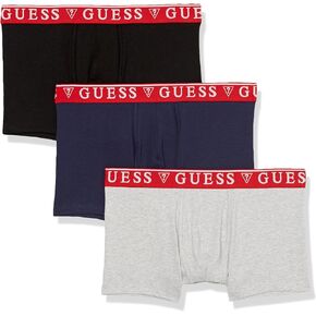 GUESS Men's Brian Hero Boxer Trunk 3 Pack