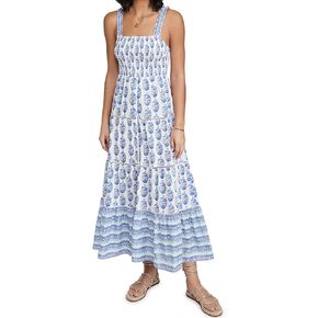 Playa Lucila Women's Smock Border Dress