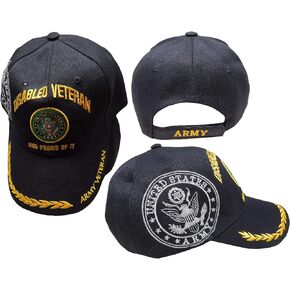 US Army Disabled Army Veteran Baseball Cap Proud Of It Embroidered Hat USA