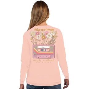 Simply Southern Women's Take Me Home Long Sleeve T-Shirt