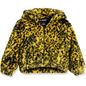 Desigual Girls' Woven Overcoat Long Sleeve