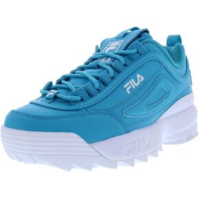 Fila Disruptor II Premium Womens Shoes Size 6, Color: Blue/White