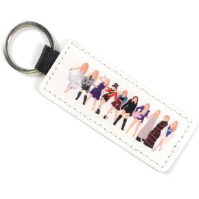 Taylor Inspired Keychain - Keychain for Teen Girls - Cute Keychain for Fans - Girls' Key Chain for Backpacks - Trendy Key Chain (White) in Kuwait