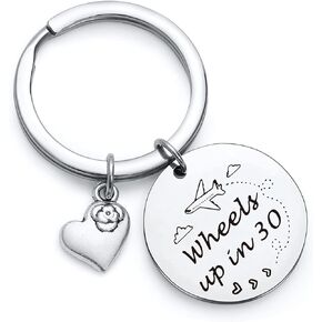 Nothers Wheels Up In 30 Keychain Cousin Gift Best Friend Gift Sister Gift Tv Show Lover Gift