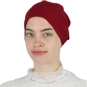 Modefa Islamic Women's Non-Slip Cotton Hijab Bonnet Cap Underscarf
