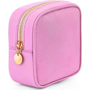 Small Makeup Bag for Purse Mini Cosmetic Travel Bag Small Toiletry Bag Makeup Organizer Bag for Women Girls Purse Essentials Cute Mini Zipper Pouch