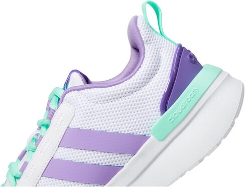 adidas Racer TR21 Shoes Kids', White, Size 2 in Saudi Arabia