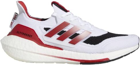 adidas Nebraska Ultraboost 21 Shoes Men's, White, Size 10.5 in Saudi Arabia