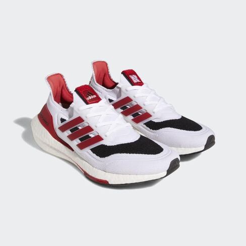 adidas Nebraska Ultraboost 21 Shoes Men's, White, Size 10.5 in Saudi Arabia