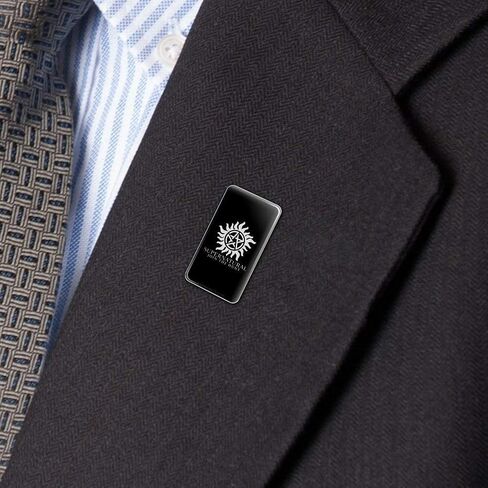 Supernatural Anti Possession Symbol Metal 1.1" Tie Tack Hat Lapel Pin Pinback in Kuwait