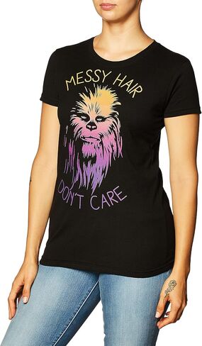 STAR WARS Women's Messy Hairs Graphic Tee in Saudi Arabia