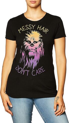 STAR WARS Women's Messy Hairs Graphic Tee in Saudi Arabia