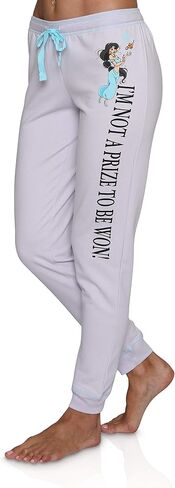 Disney Princess Themed Women's Jogger Lounge Sweat Pants in Saudi Arabia