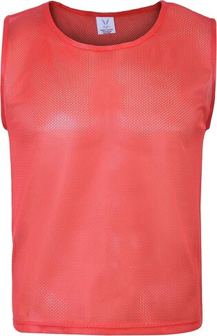HighLine LITEMESH Pinnies Scrimmage Vests Team Practice Jersey for Child Youth/Teen & Adult (12 Jerseys) Lightweight Pinnies in Saudi Arabia