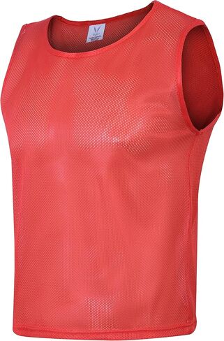 HighLine LITEMESH Pinnies Scrimmage Vests Team Practice Jersey for Child Youth/Teen & Adult (12 Jerseys) Lightweight Pinnies in Saudi Arabia